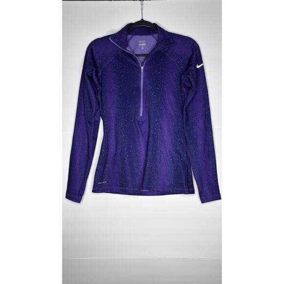 NIKE PRO DRI-FIT HALF ZIP PULLOVER SIZE M - Picture 1 of 4